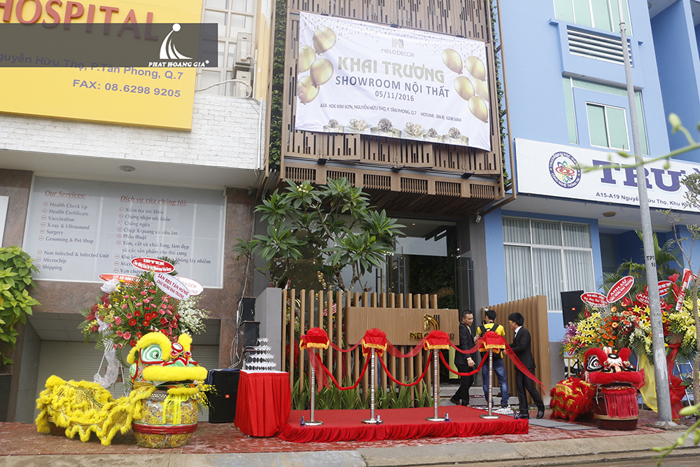 khai trương showroom nelo decor 01