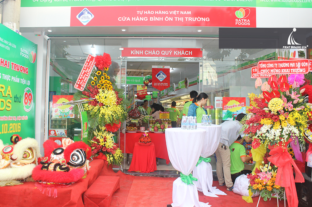khai trương cửa hàng satrafoods 03