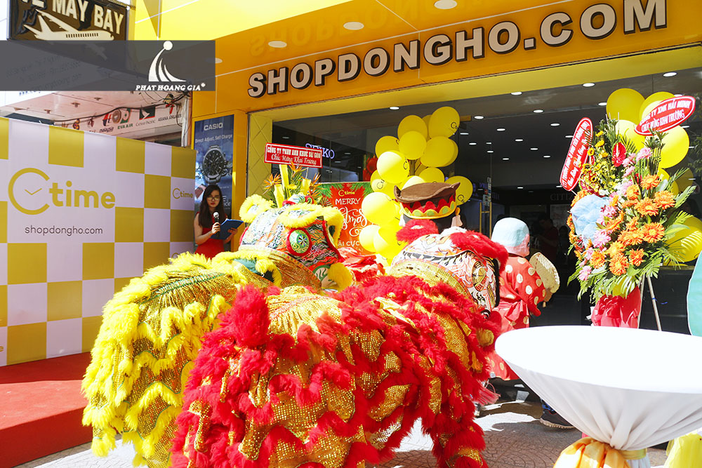 khai trương showroom đồng hồ ctime 5