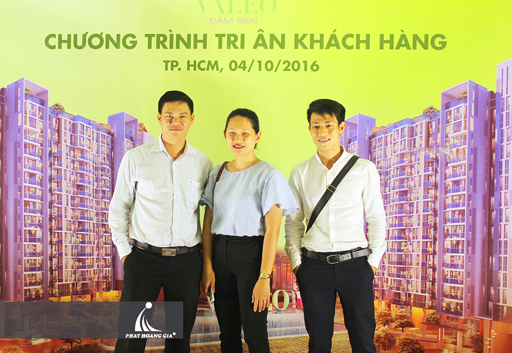 tri ân khách hàng Valeo Đầm Sen