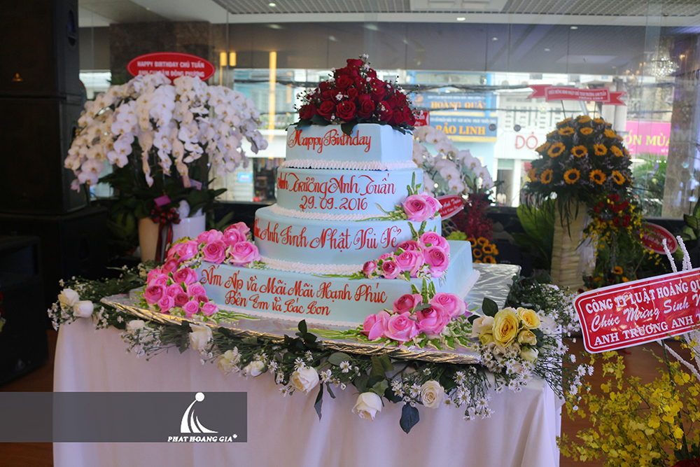 trang trí tiệc sinh nhật Hoàng Quân 1