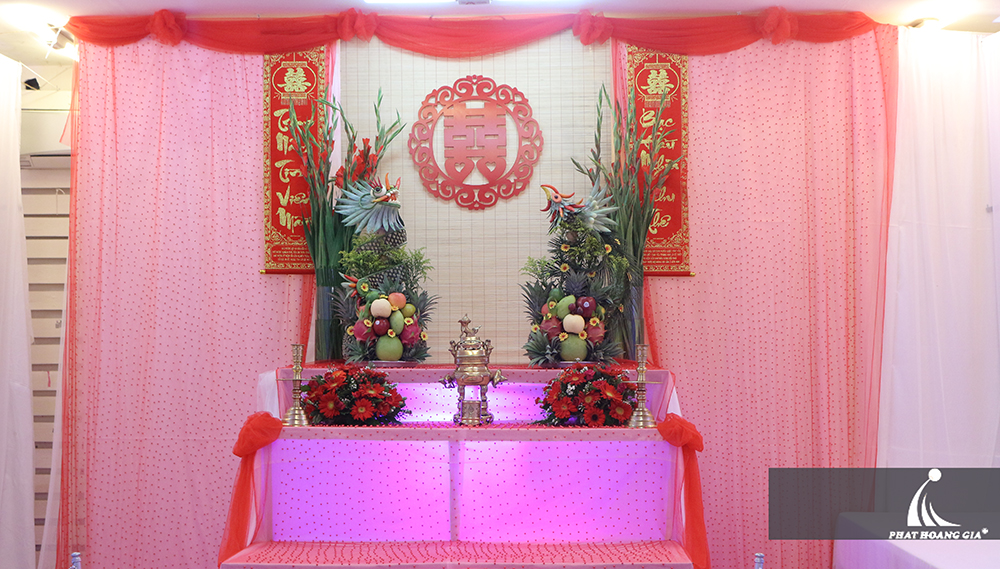 trang trí lễ gia tiên 2