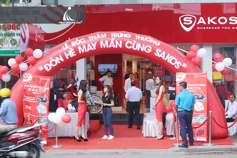 CHương trình rút thăm trúng thưởng của Sakos 1