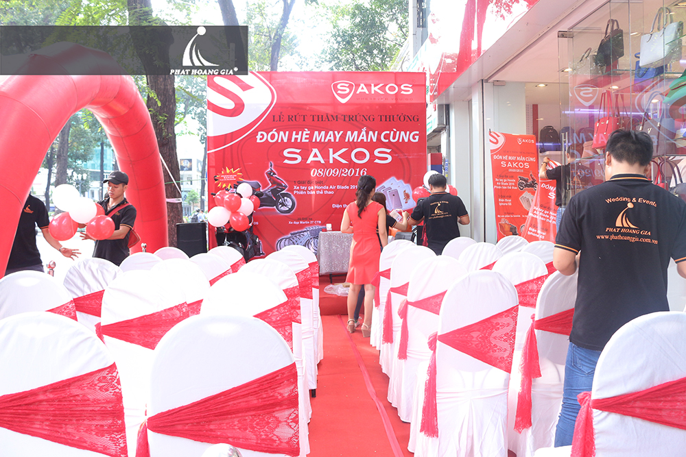 CHương trình rút thăm trúng thưởng của Sakos 6
