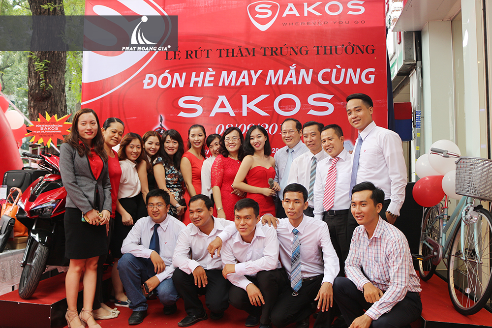 CHương trình rút thăm trúng thưởng của Sakos 16