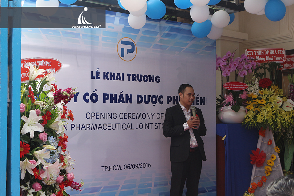 lễ khai trương công ty phú tiến 5