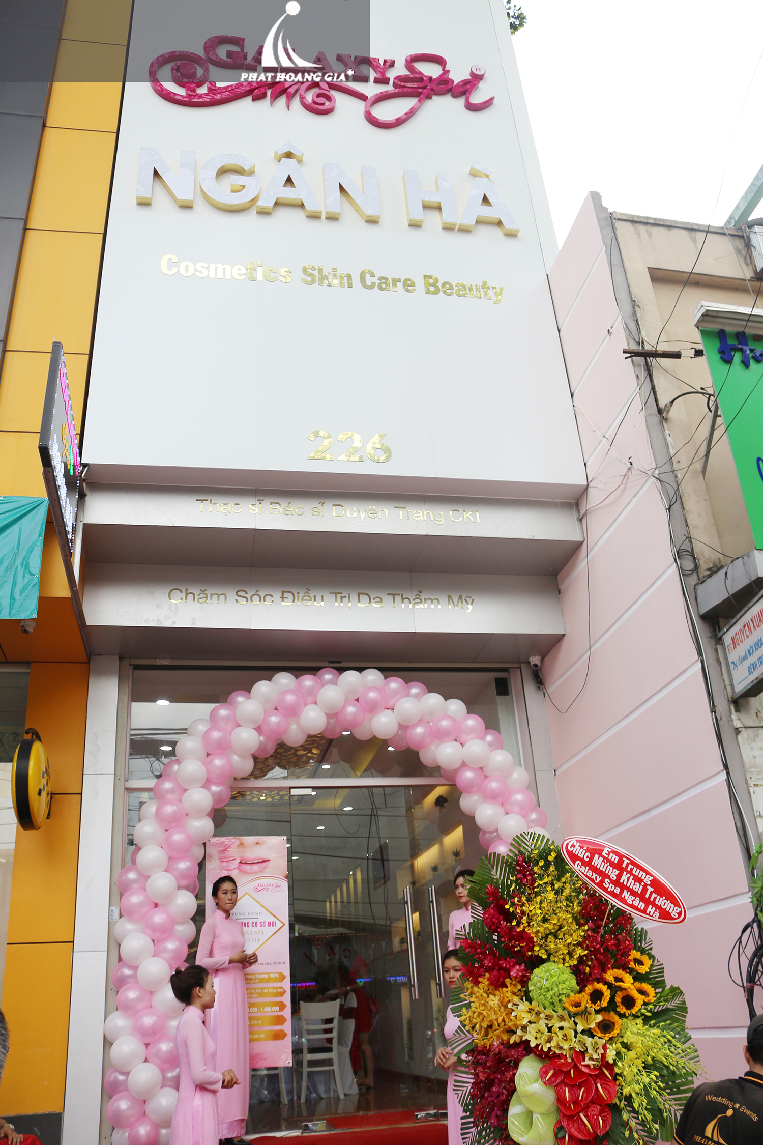 Lễ khai trương Galaxy Spa 3- phathoanggia