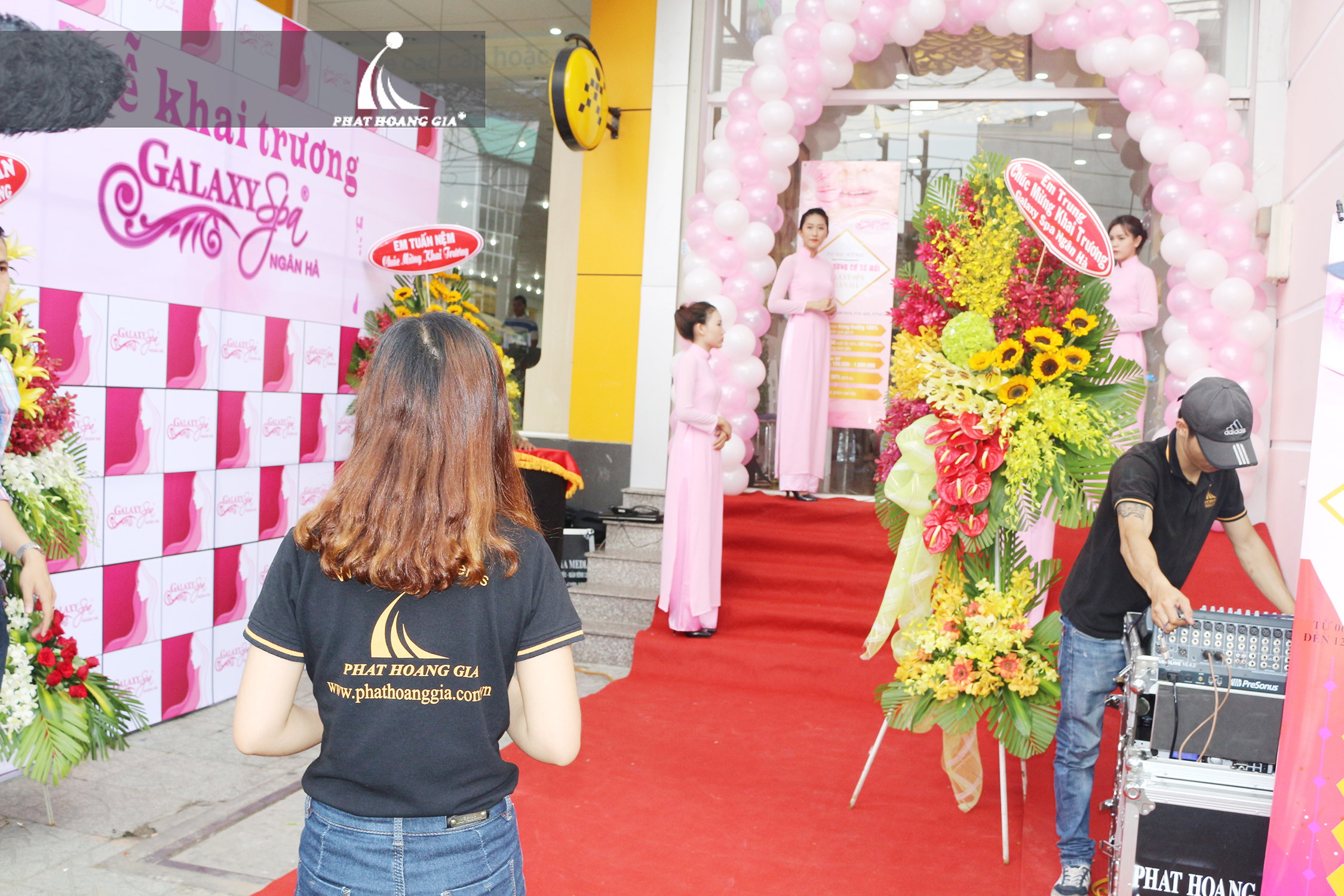 Lễ khai trương Galaxy Spa 12- phathoanggia