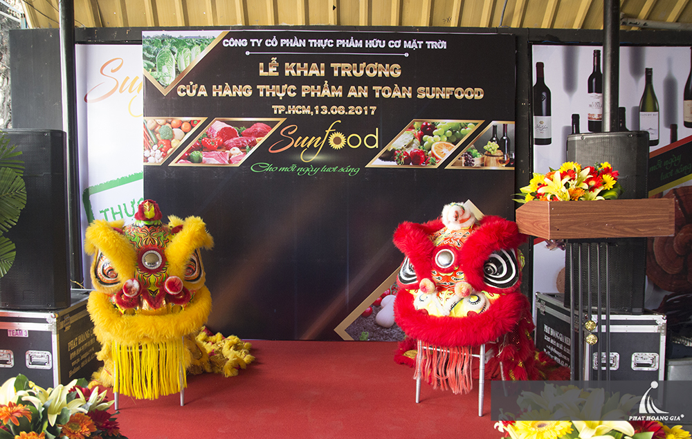 Lễ Khai trương cửa hàng Thực phẩm an toàn Sunfood 2