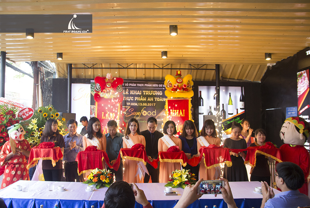 Lễ Khai trương cửa hàng Thực phẩm an toàn Sunfood 5