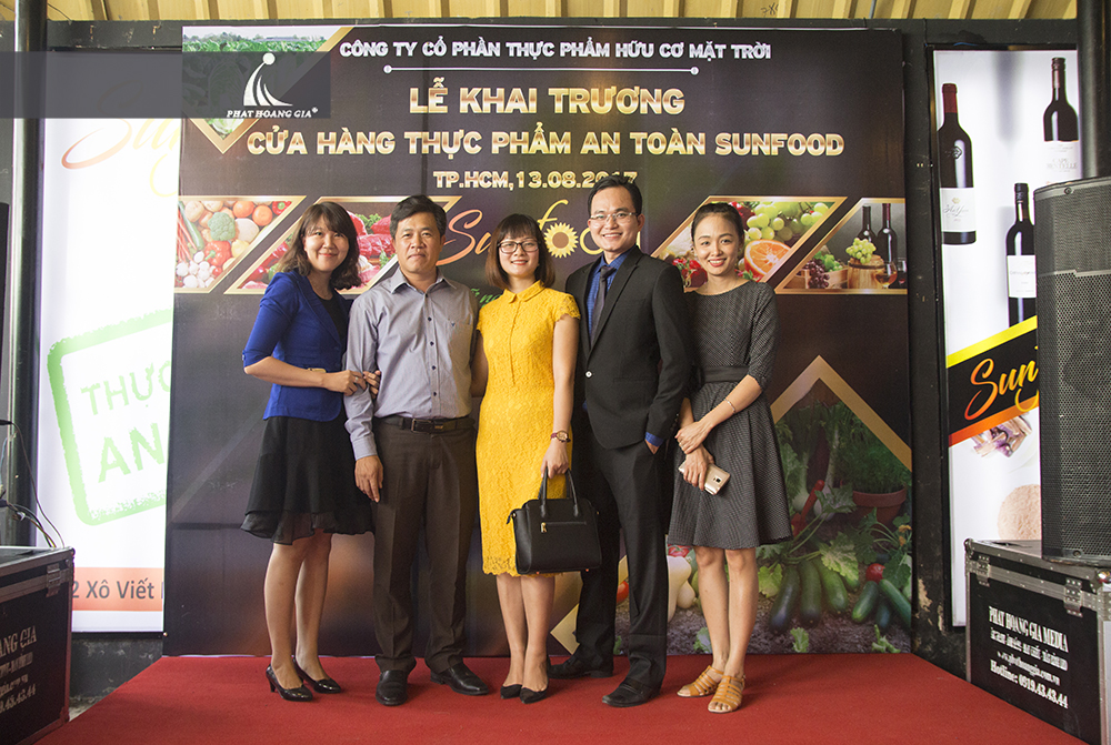 Lễ Khai trương cửa hàng Thực phẩm an toàn Sunfood 