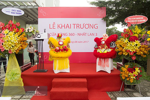 khai trương cửa hàng 360 mart
