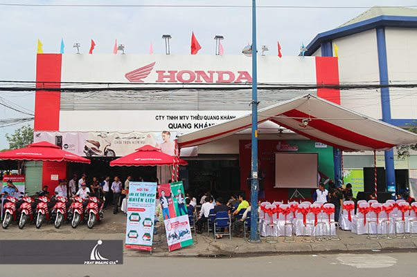 thi lái xe cùng head honda quang khánh 2