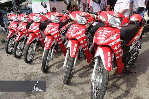 thi lái xe cùng head honda quang khánh 7