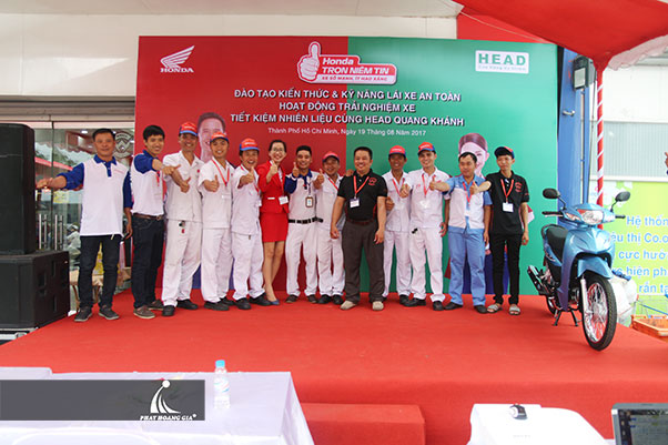 thi lái xe cùng head honda quang khánh 13