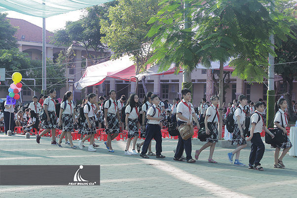 lễ khai giảng trường học 01