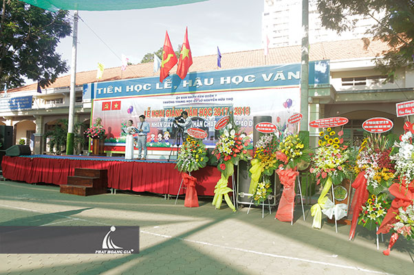 lễ khai giảng trường học 06