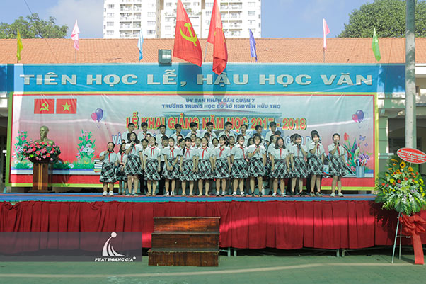 lễ khai giảng trường học 13