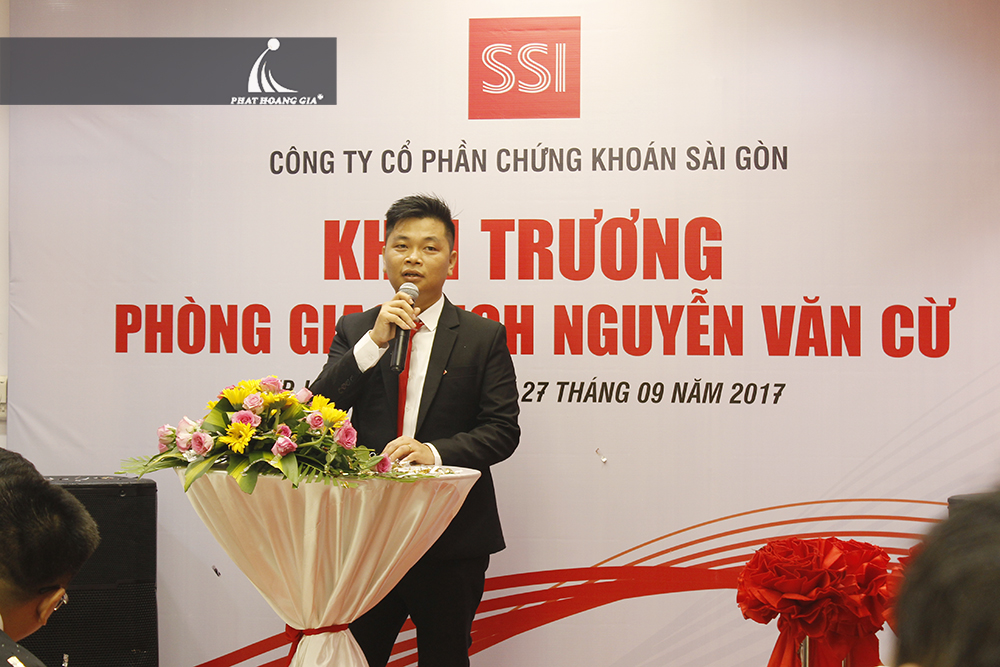 Khai trương phòng giao dịch ssi 06