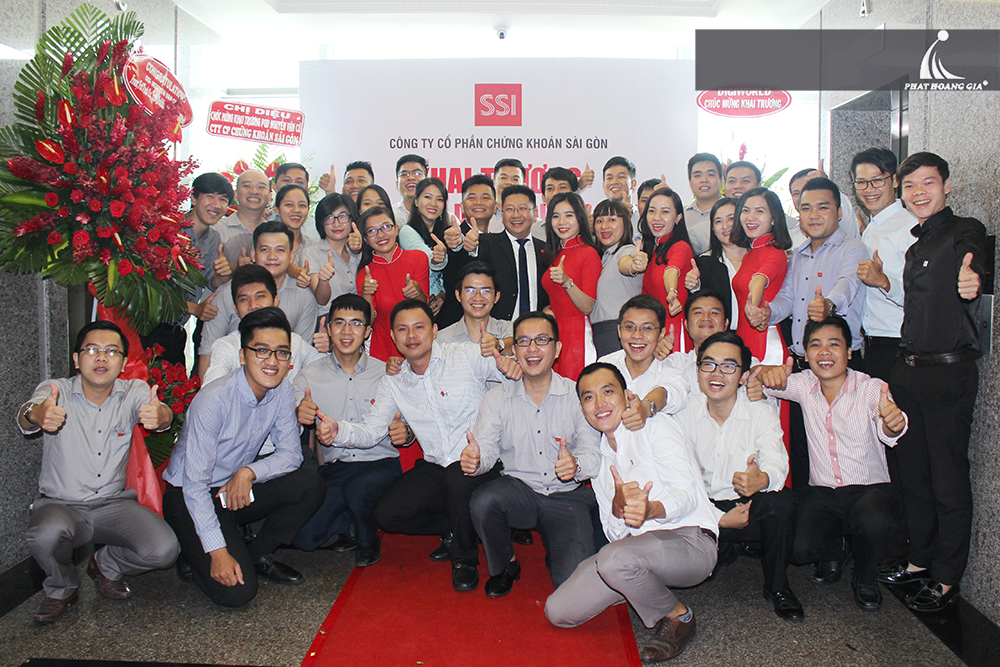 Khai trương phòng giao dịch ssi 14