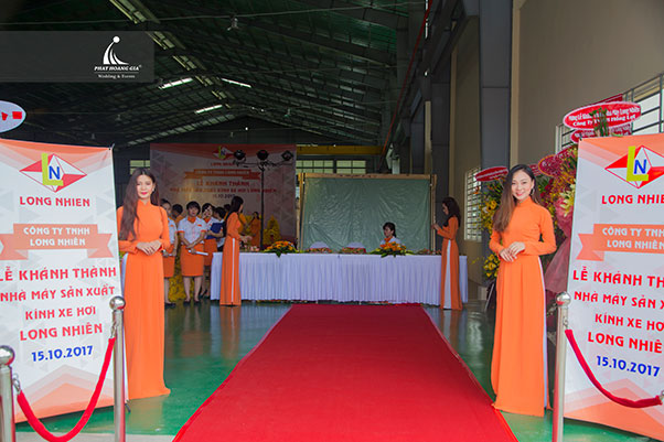 khánh thành nhà máy kính ô tô Long Nhiên 01