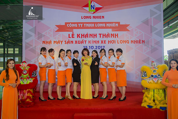 khánh thành nhà máy kính ô tô Long Nhiên 01