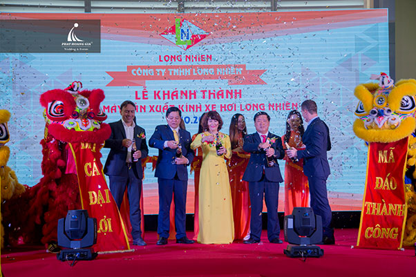 khánh thành nhà máy kính ô tô Long Nhiên 25