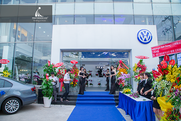 khai trương showroom ô tô Volkswagen 03