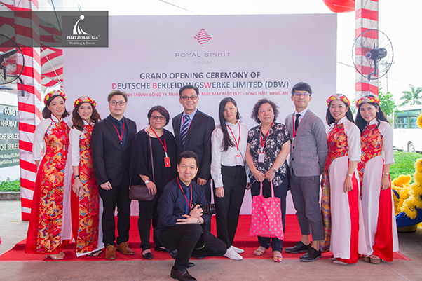 Lễ khánh thành nhà máy May mặc Đức 3