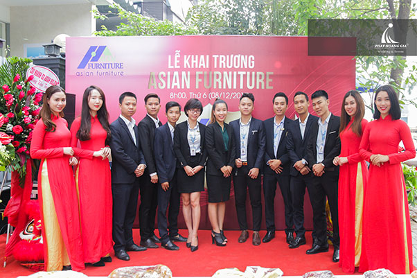 Lễ khai trương công ty Asian Furniture 1