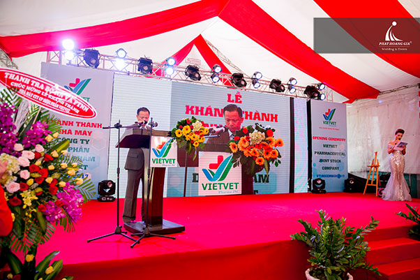 Lễ khánh thành Nhà máy Vietvet 7