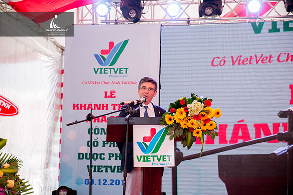 Lễ khánh thành Nhà máy Vietvet 22