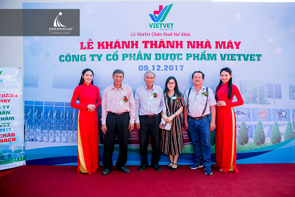 Lễ khánh thành Nhà máy Vietvet 43