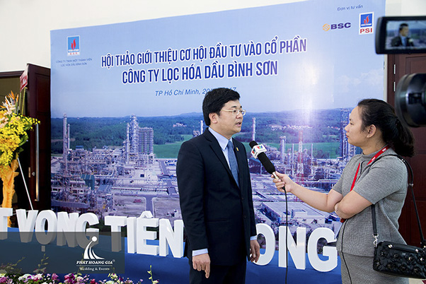 Hội thảo cơ hội đầu tư vào Công ty Lọc hóa dầu Bình Sơn 4