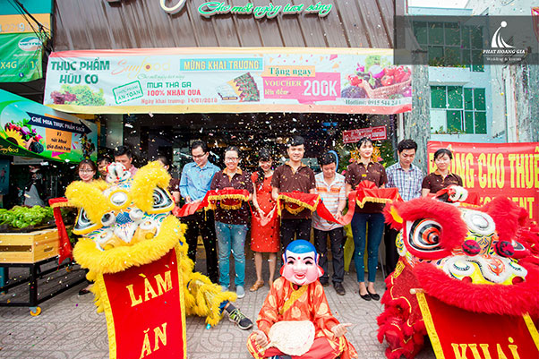 Lễ Khai trương cửa hàng Thực phẩm an toàn Sunfood 3