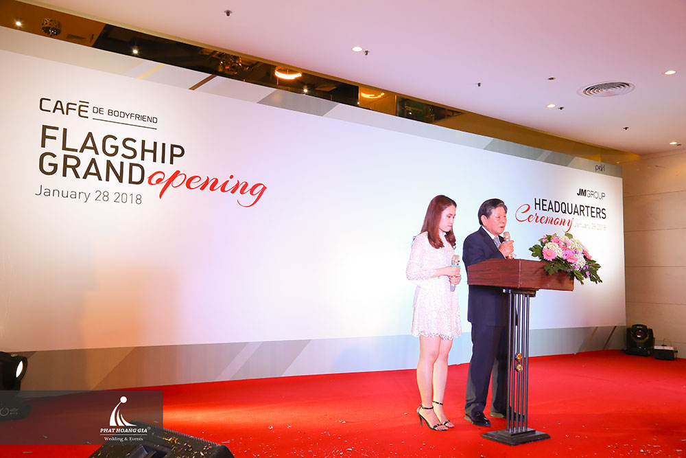 khai trương quán coffee 24