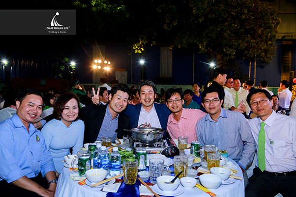 tất niên công ty sài gòn food 