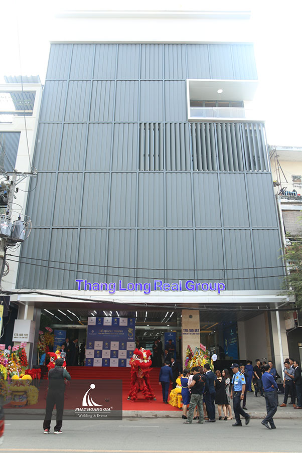 khai trương tòa nhà thăng long