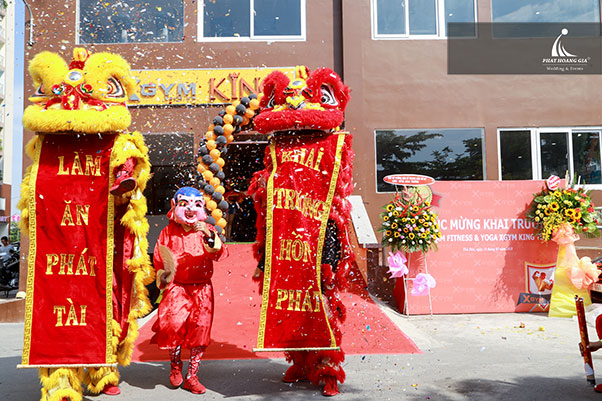 khai trương phòng gym