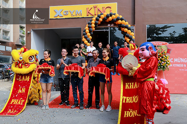 khai trương phòng gym
