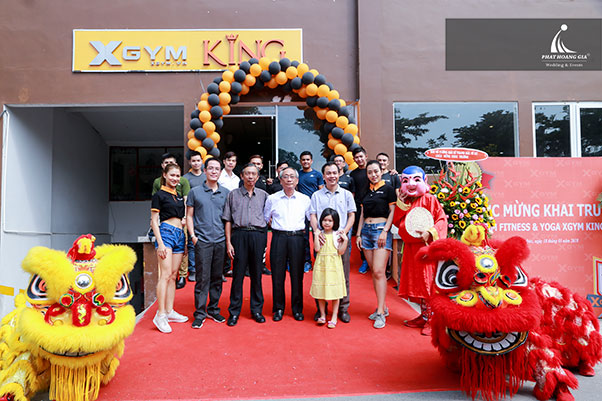 khai trương phòng gym