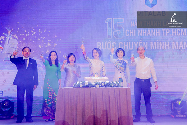 kỷ niệm 15 năm thành lập công ty minh tâm