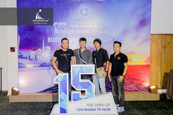 kỷ niệm 15 năm thành lập công ty minh tâm