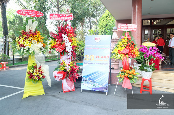 kỷ niệm 20 năm thành lập công ty Uyên Phát