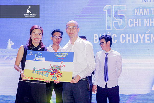 kỷ niệm 15 năm thành lập công ty minh tâm