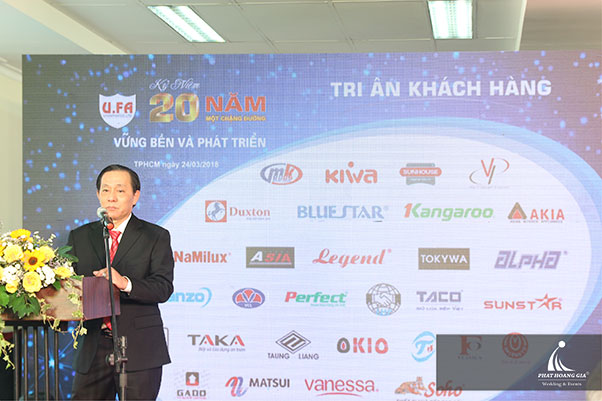 kỷ niệm 20 năm thành lập công ty Uyên Phát