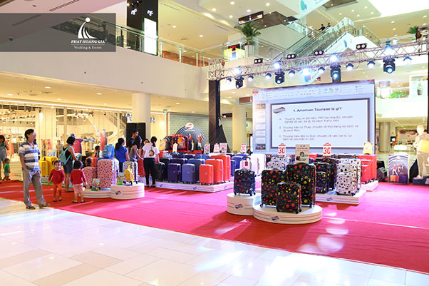 lễ công bố đại sứ thương hiệu american tourister