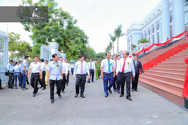 lễ khánh thành trụ sở tòa án nhân dân cấp cap tại tphcm