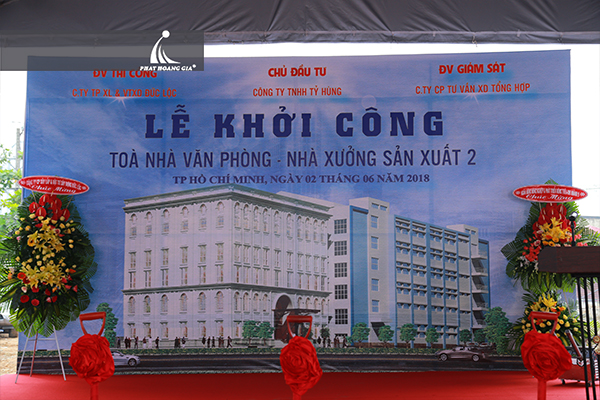 khởi công tòa nhà văn phòng
