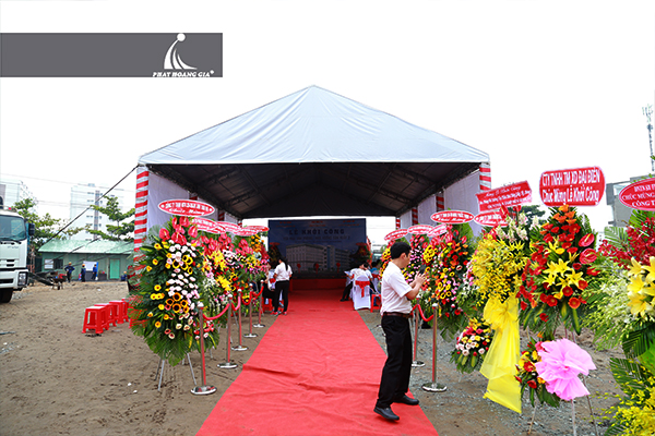 khởi công tòa nhà văn phòng